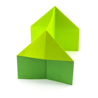 easy origami house 00