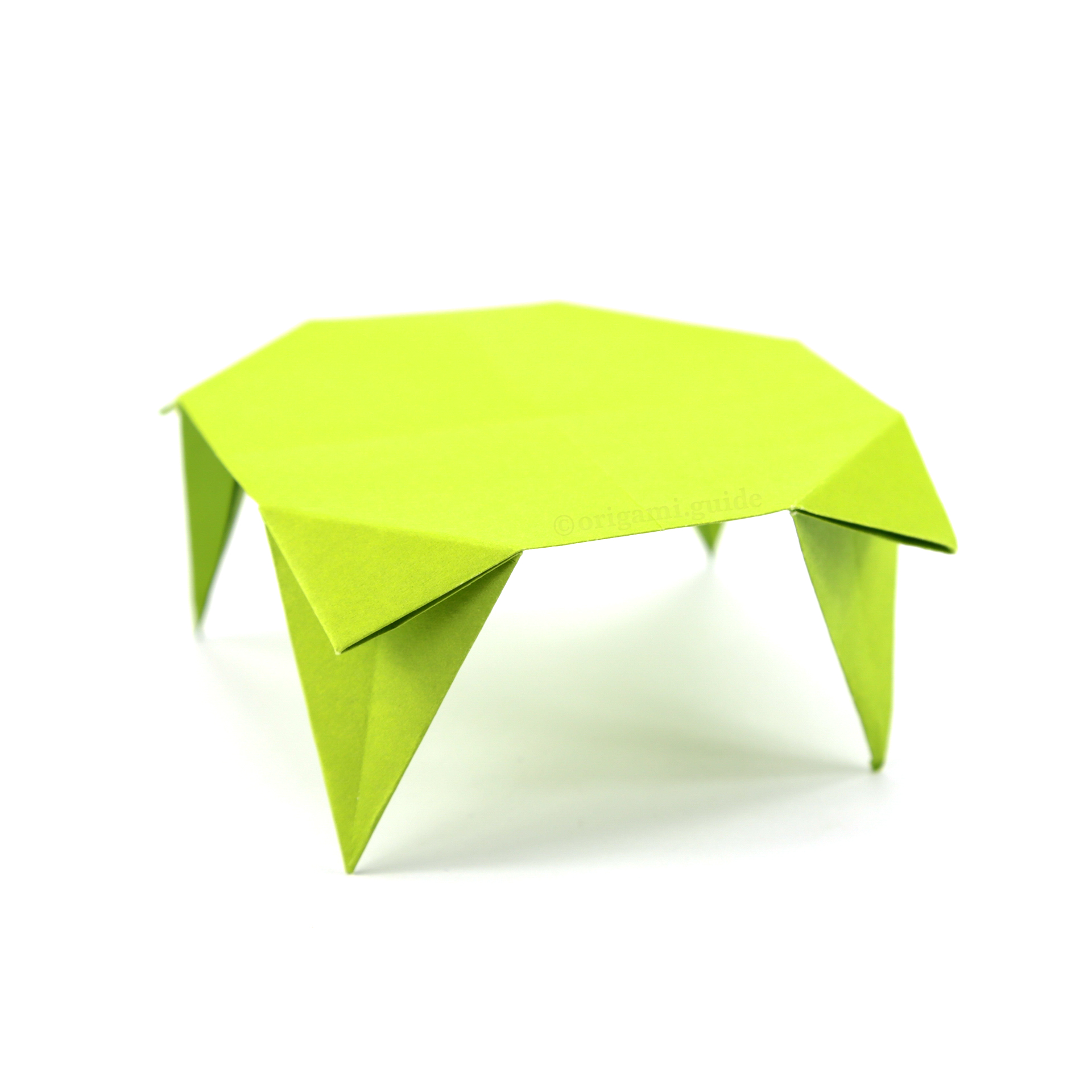easy origami table 00