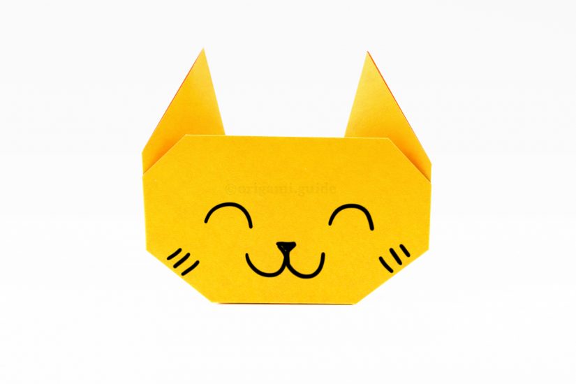 13. You can draw a cute cat face on it!