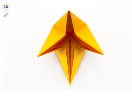 How To Make An Easy Origami 4 Point Star - Folding Instructions ...