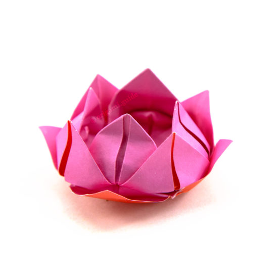 easy origami lotus tutorial 00