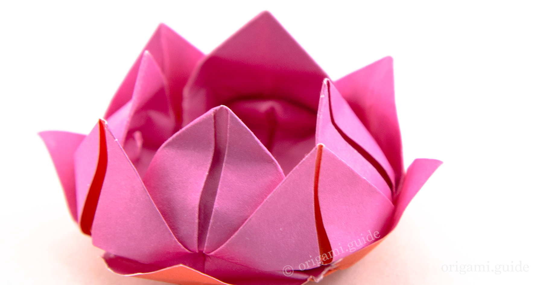 How To Make An Origami Lotus Flower Origami Guide