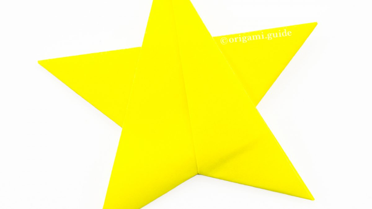 Sticky Note Origami - Lucky Star 