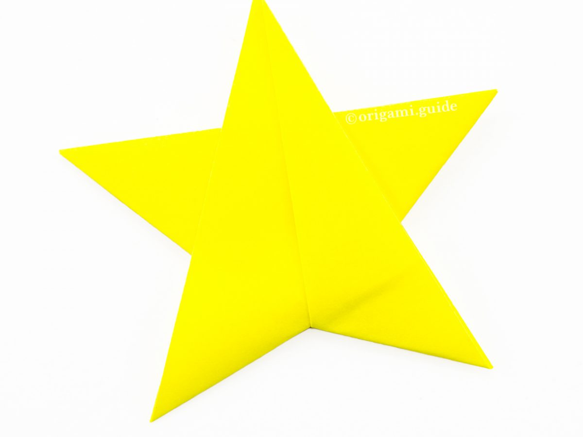 Sticky Note Origami - Lucky Star 