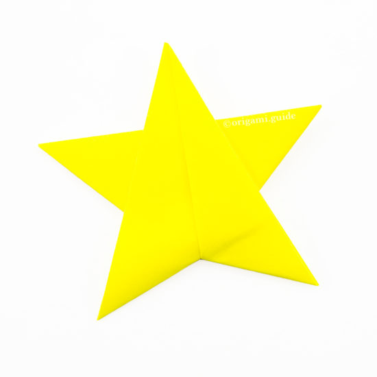 easy origami star tutorial 00