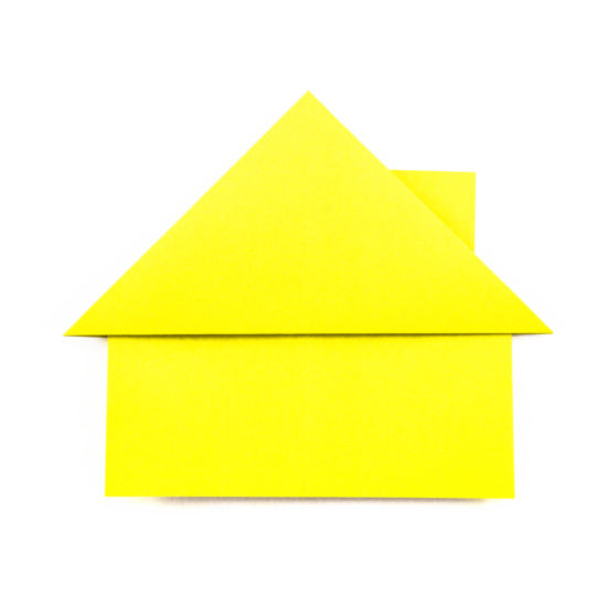 How To Make An Origami House 3 origami house chimney tutorial 00