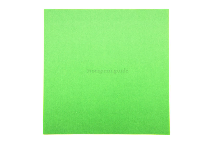 1. This is the back of the paper, the inside of the basket will be this colour.