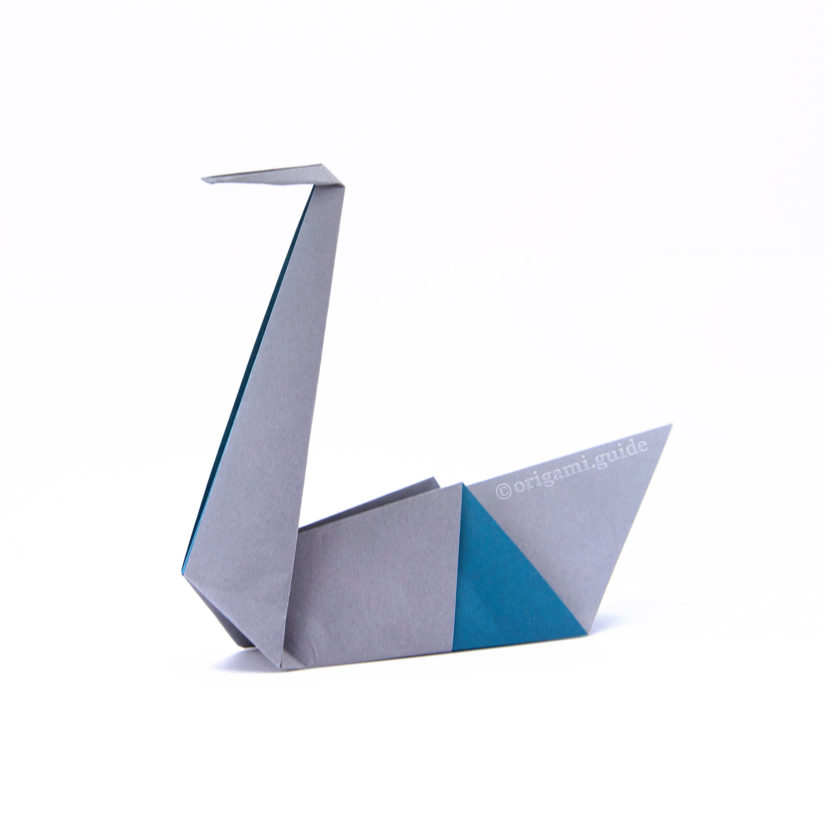 origami swan tutorial 00