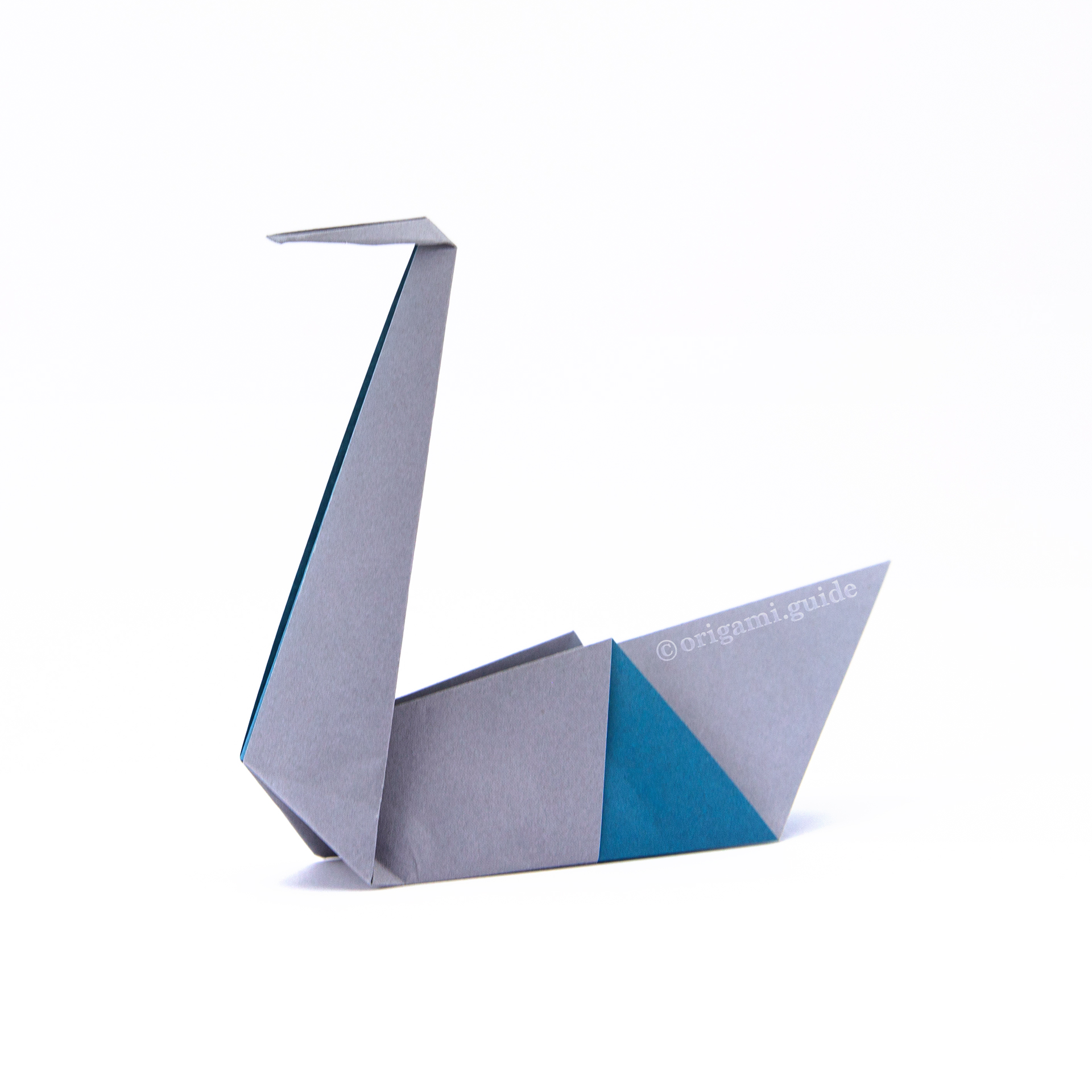 How To Make An Easy Origami Swan Folding Instructions Origami Guide