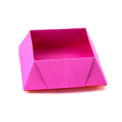 how to make an paper box step by step