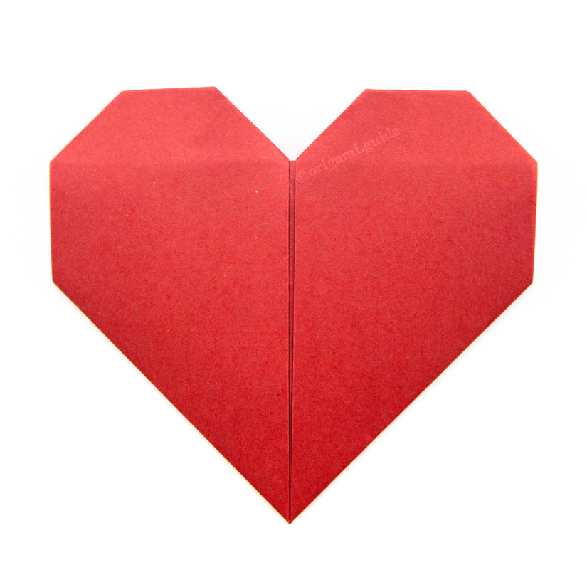 easy origami heart tutorial 00