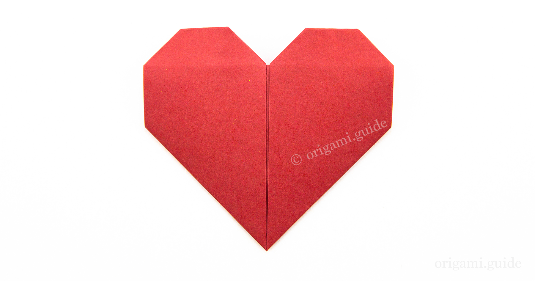 How To Make An Origami Heart Origami Guide