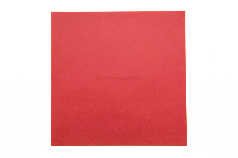 1. This is the front of the paper, our heart will be this colour.