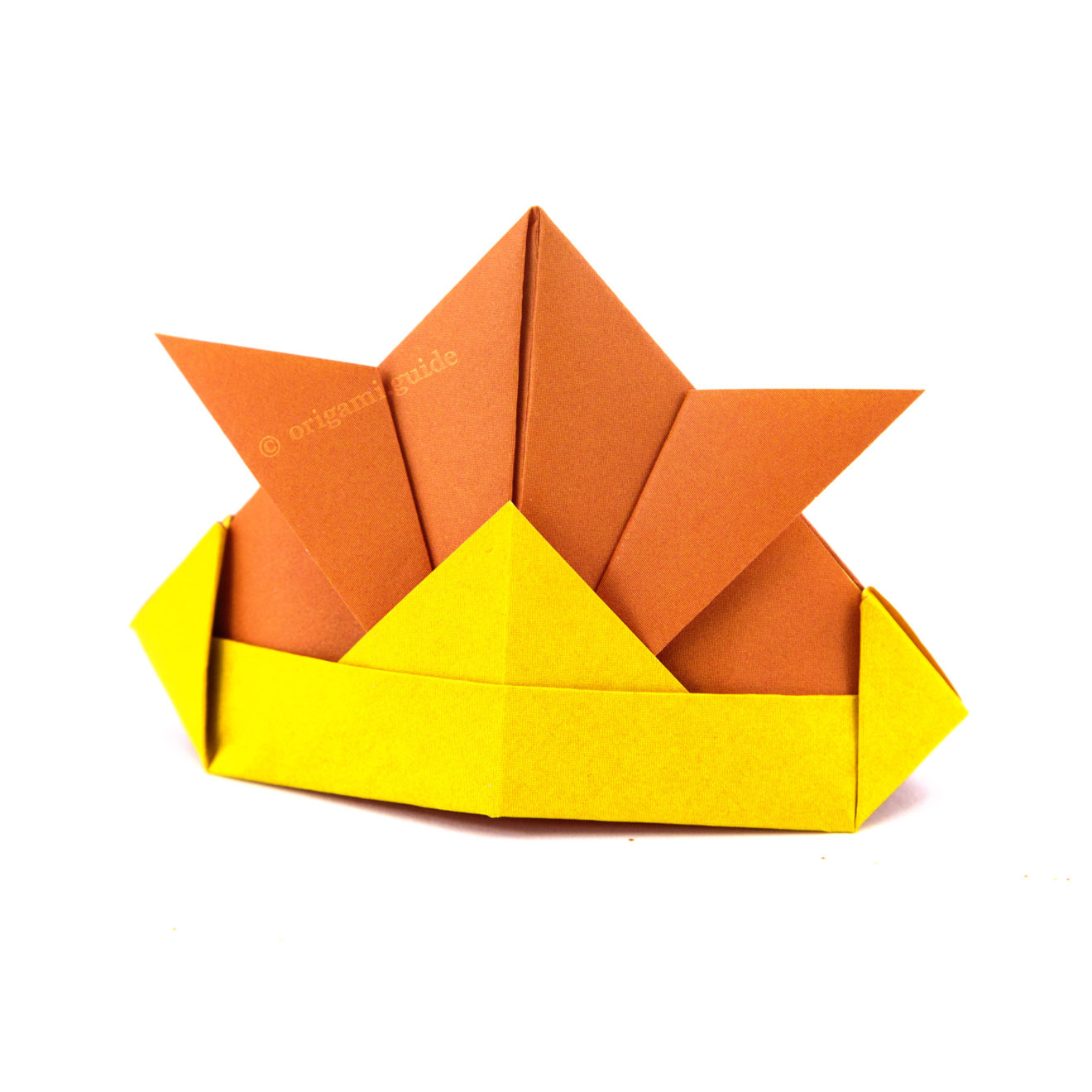 easy origami samurai hat tutorial 00