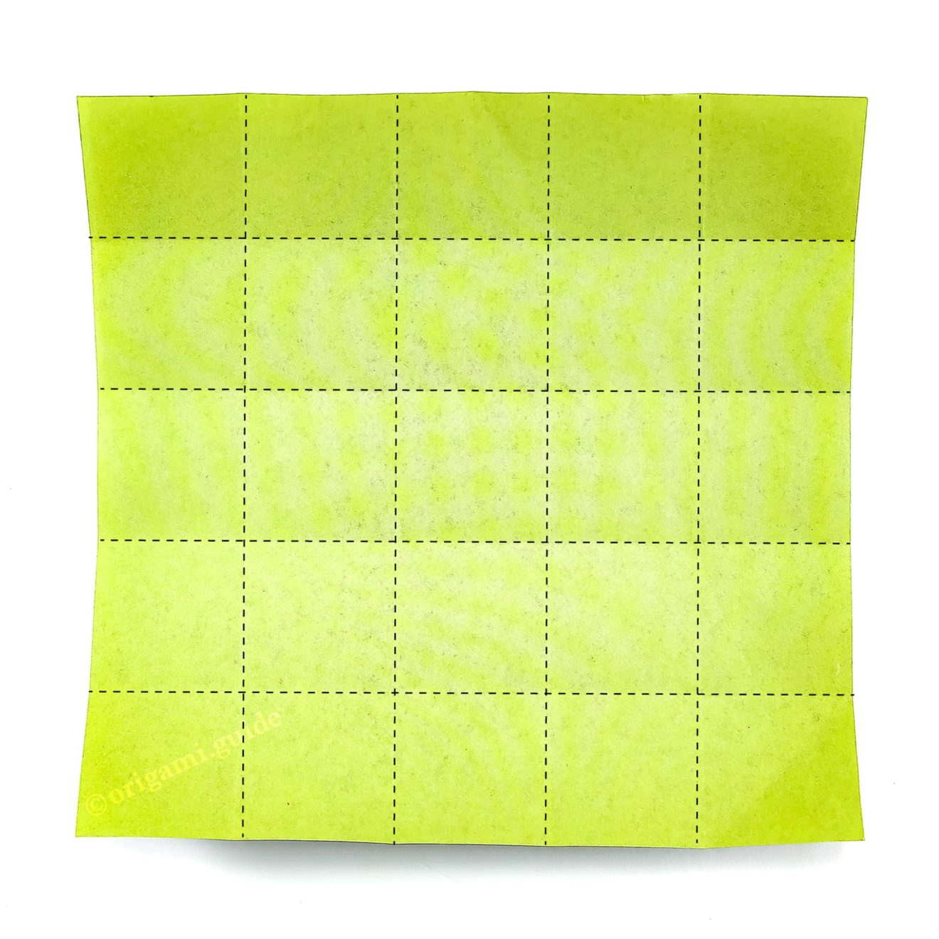 origami fifths 5 x 5 grid 00 1