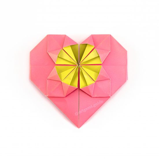 fancy origami heart tutorial 00