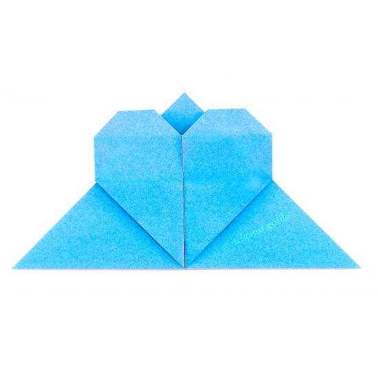 origami heart corner bookmark tutorial 00