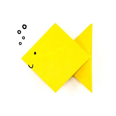 easy origami fish tutorial 00