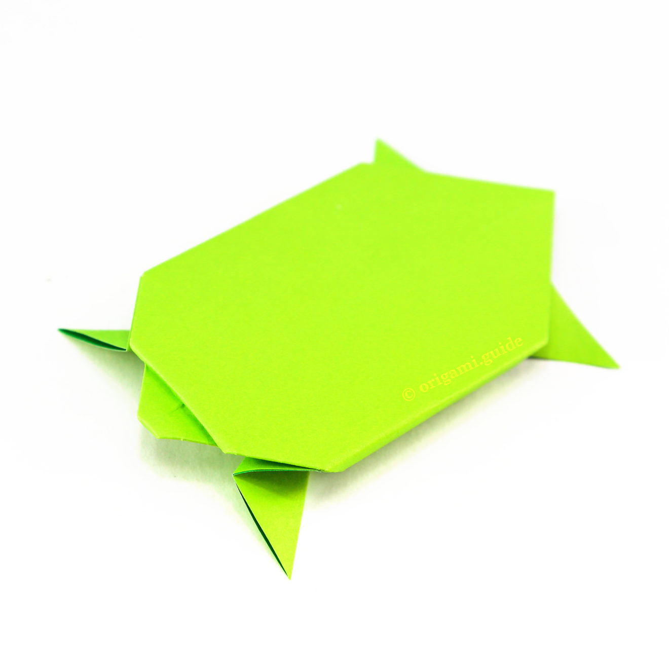 origami turtle tutorial 00