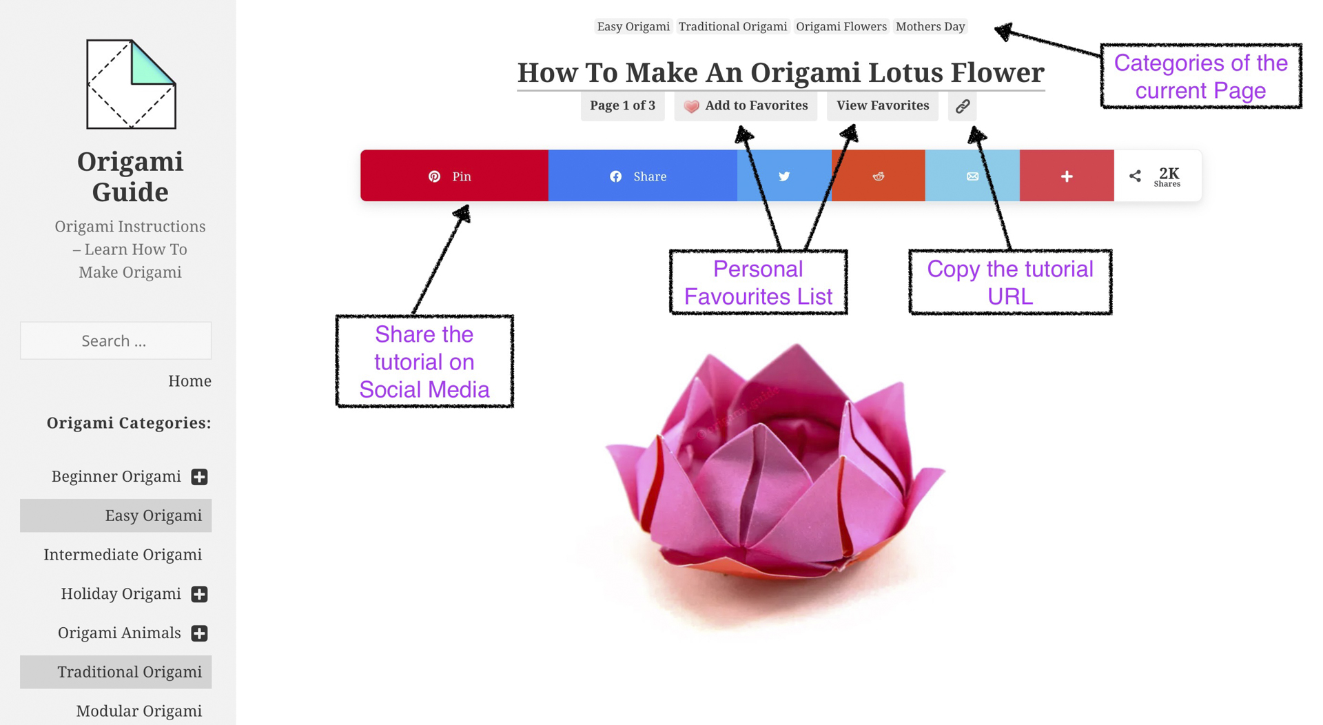 origamiguide info 1