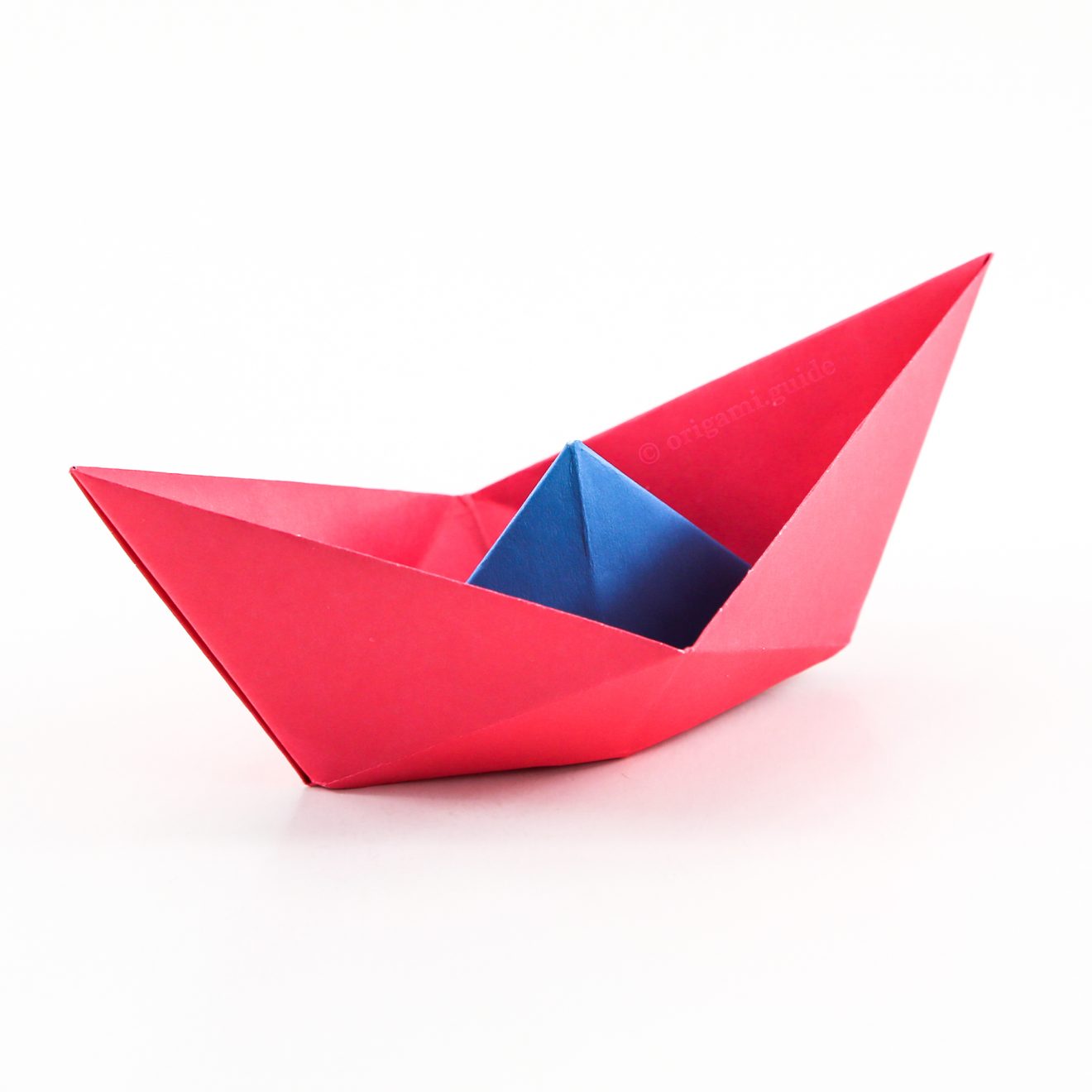 origami traditional boat tutorial 00 1