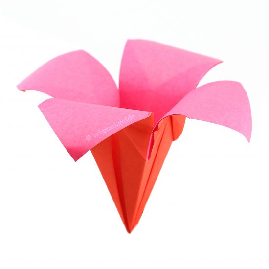 origami daylily flower tutorial 00