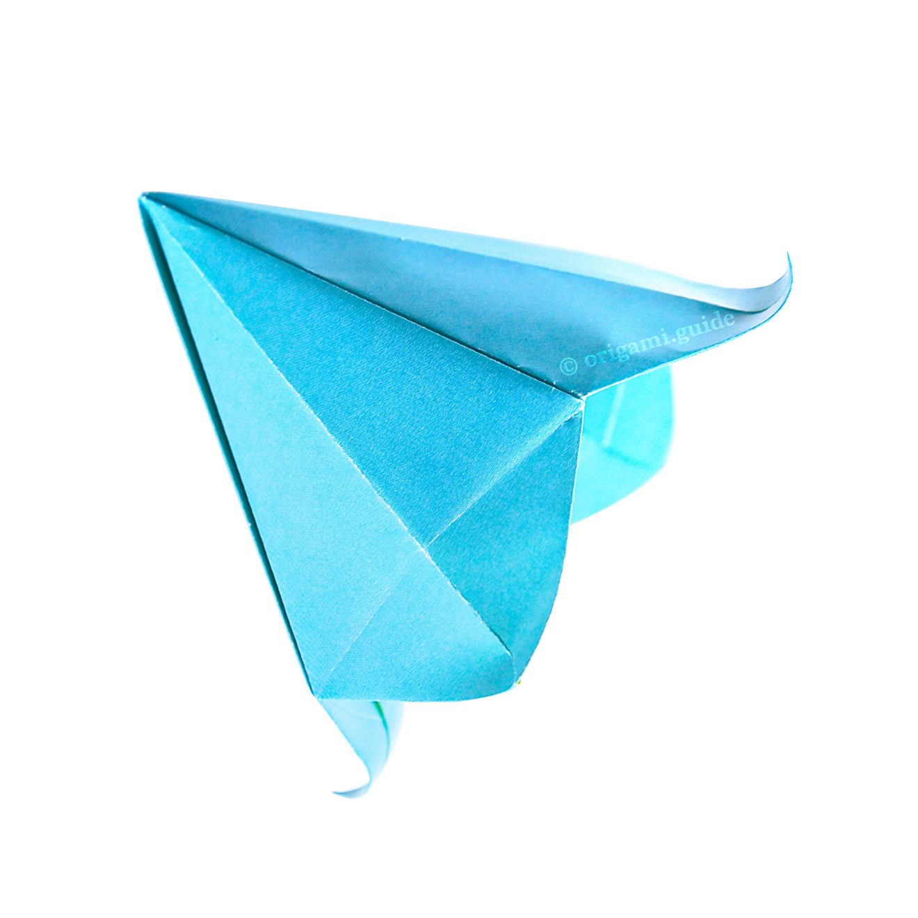 origami bell flower tutorial 00