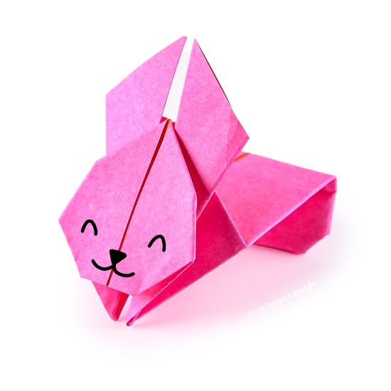origami hopping bunny rabbit tutorial 00 2