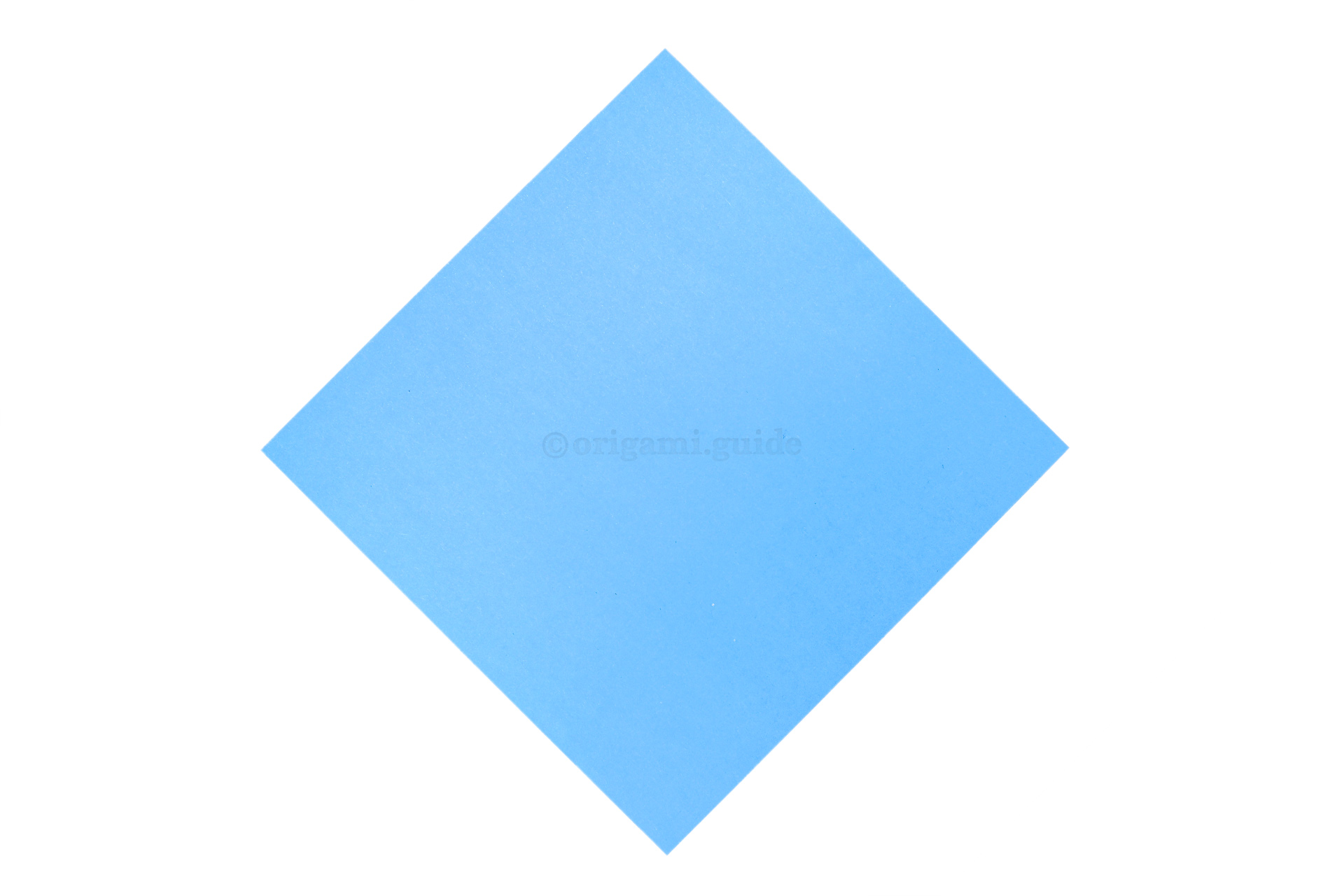 This is the front of our origami paper.