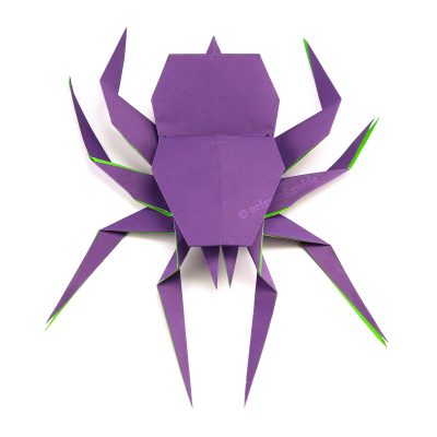Origami Guide 2 origami spider tutorial 00b