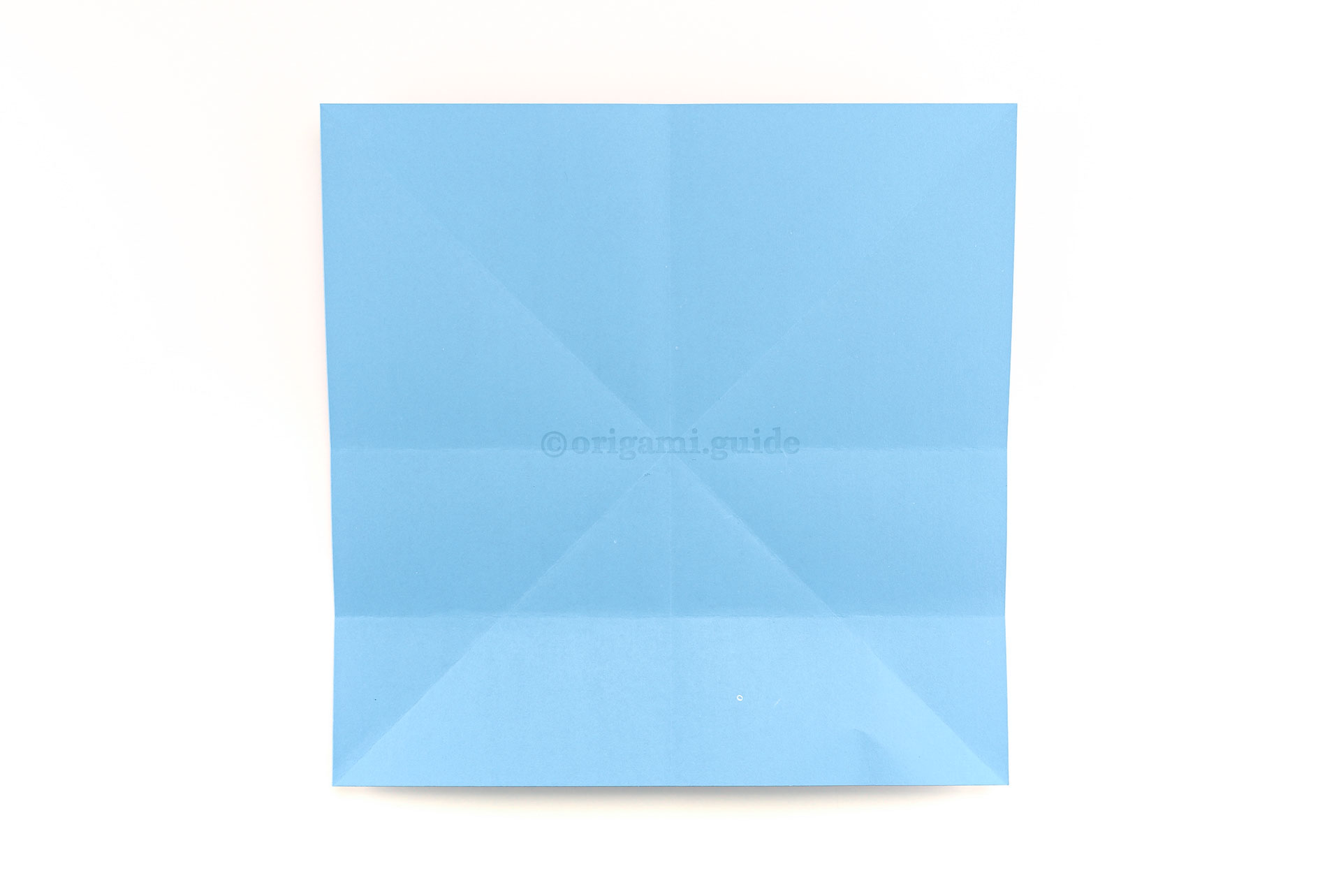 Step 12 - Unfold again.