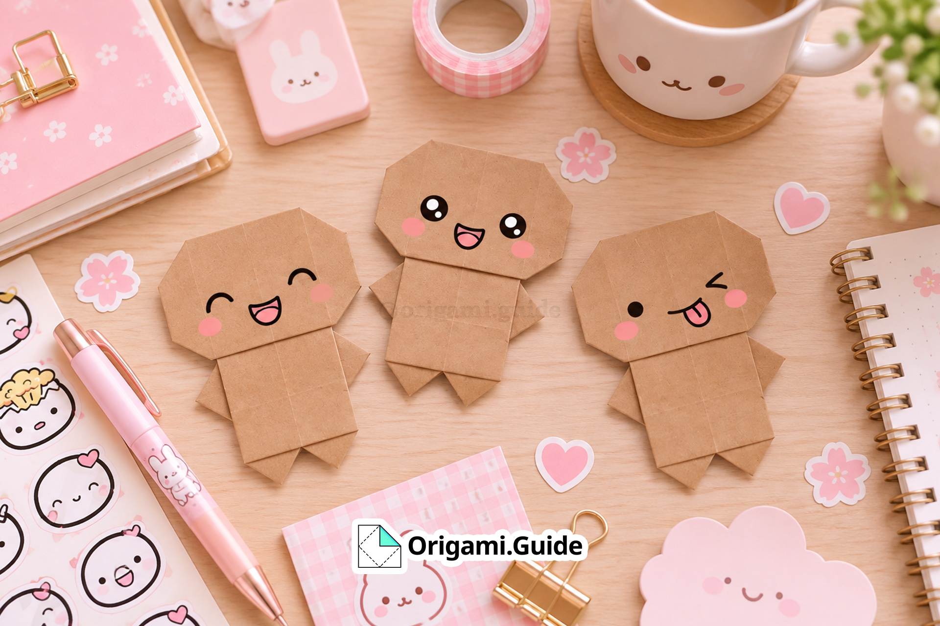 How To Make A Cute Origami Person