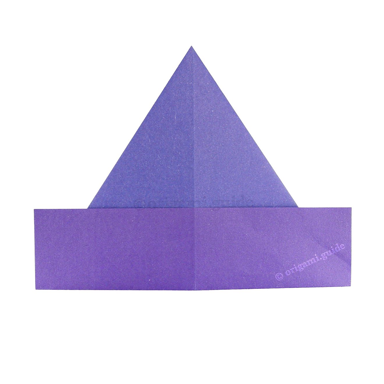 How To Fold An Easy Origami Witches Hat - Origami Guide