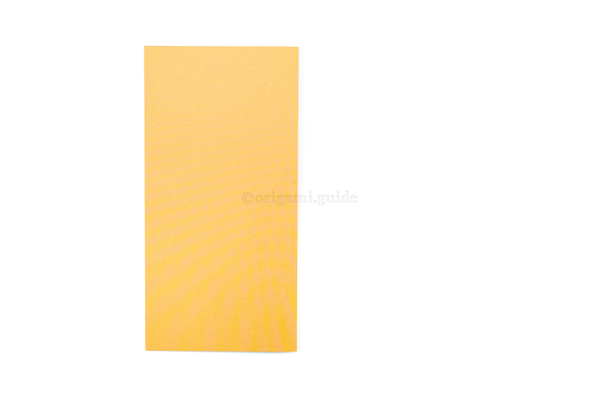 Step 3 - Fold the right edge over to the left edge.