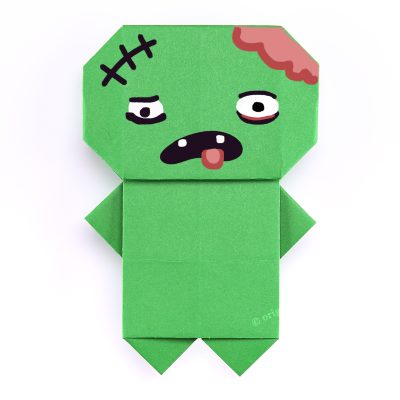 Origami Guide 2 origami zombie tutorial 00