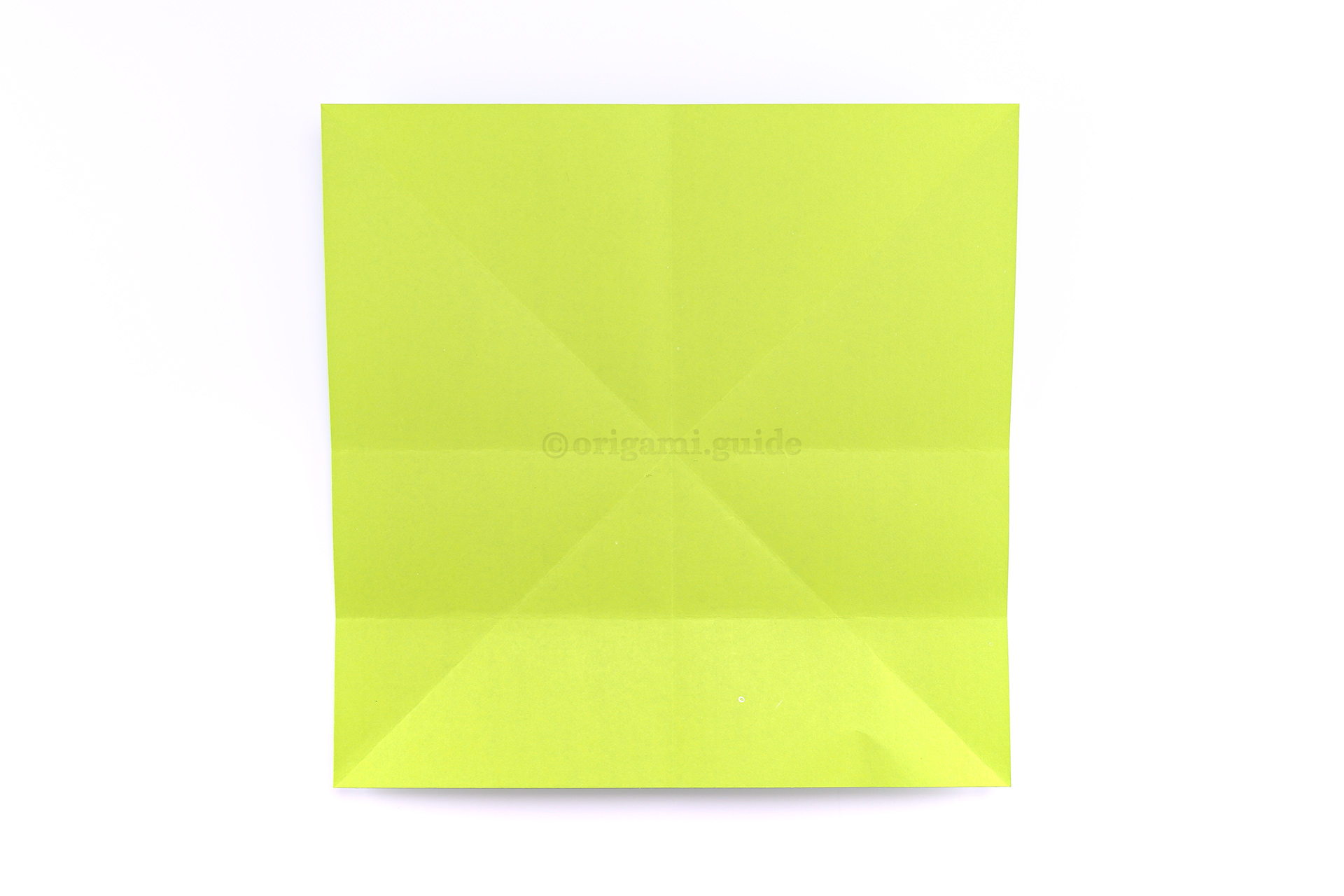 Step 12 - Unfold again.