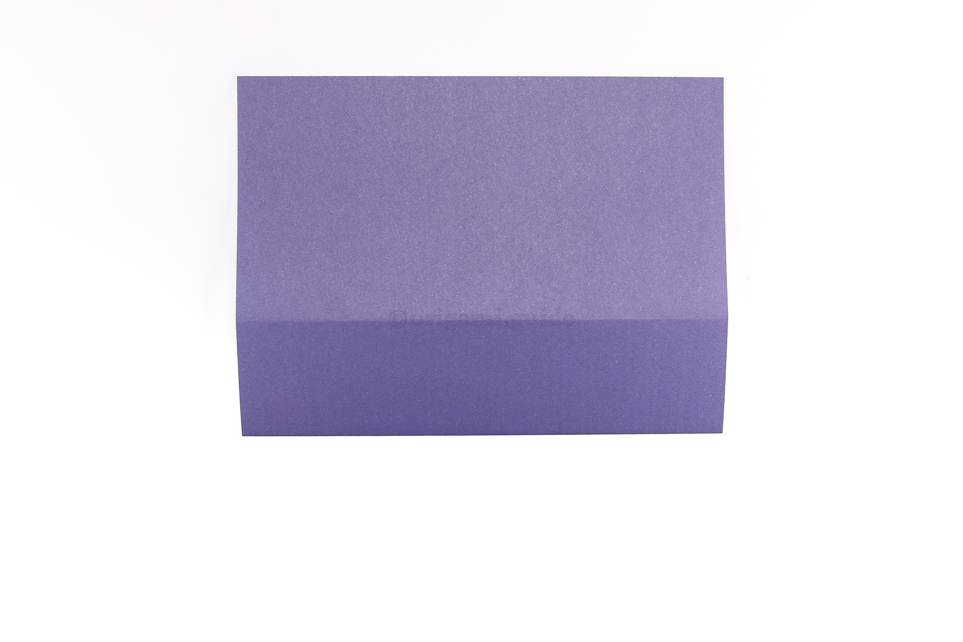 Step 5 - Flip the paper over to the other side.