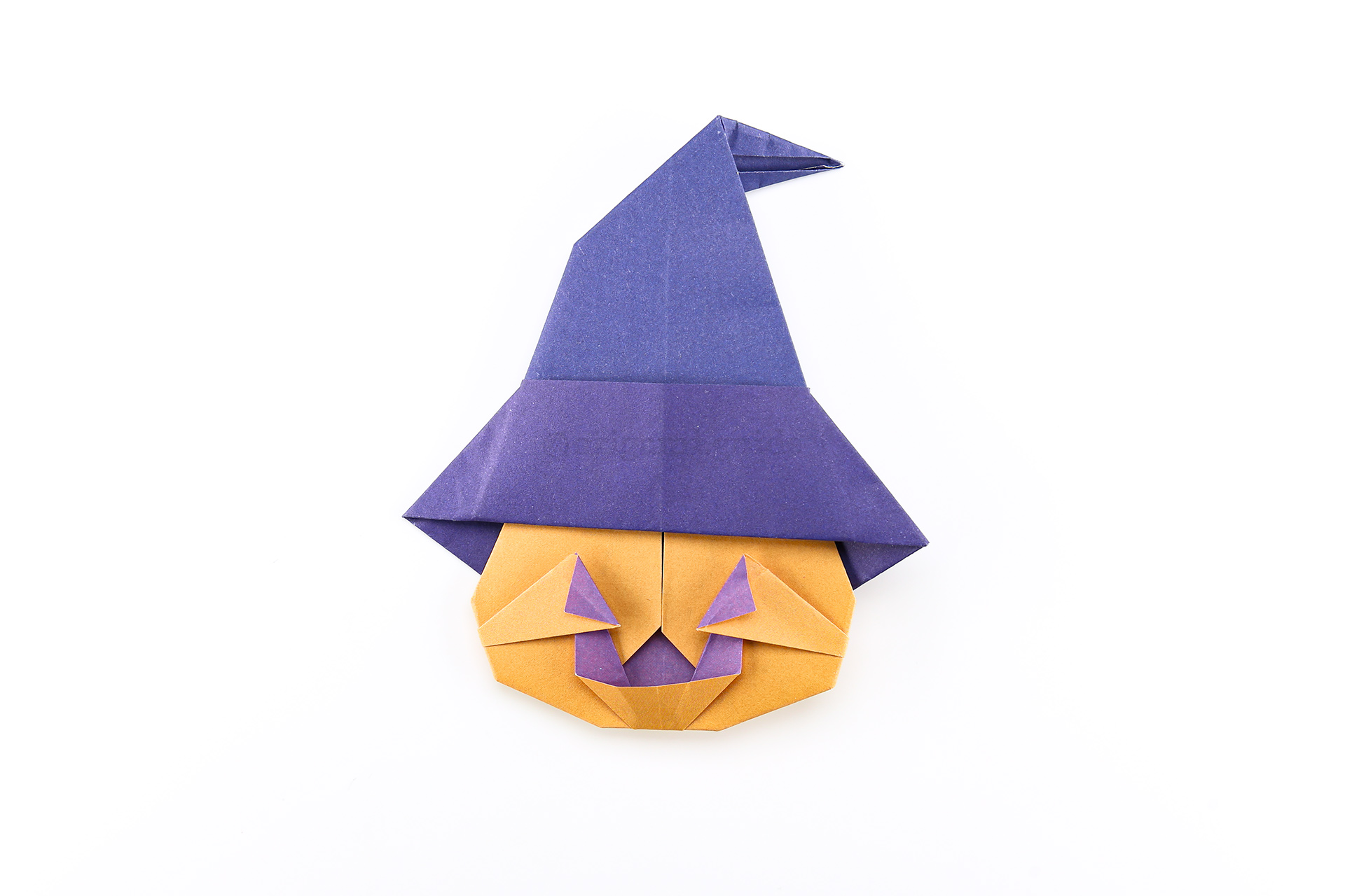 Step 68 - Here it is, on top of an origami pumpkin.
